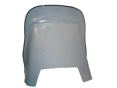 Стекло ветровое для снегохода Yamaha BRAVO  250 T увеличенное (высота 62см, толщина 2мм, ПЭТг)